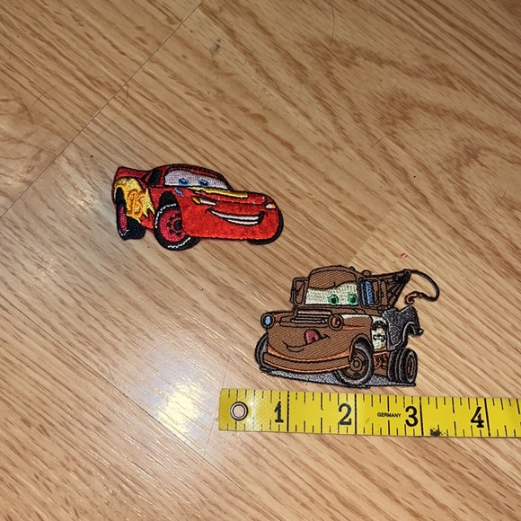 DISNEY IRON ON PATCHES Cars & Mater NEW - Picture 6 of 6